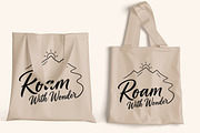 Roam With Wonder Mountain Line Art, an Object Illustration by Ghagra (Thumbnail 6 of 7)