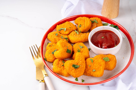 Homemade golden chicken Nuggets, a Food & Drink Photo by Rimma