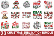 Christmas Sublimation Bundle, a Graphic by crative8112 (Thumbnail 1 of 10)