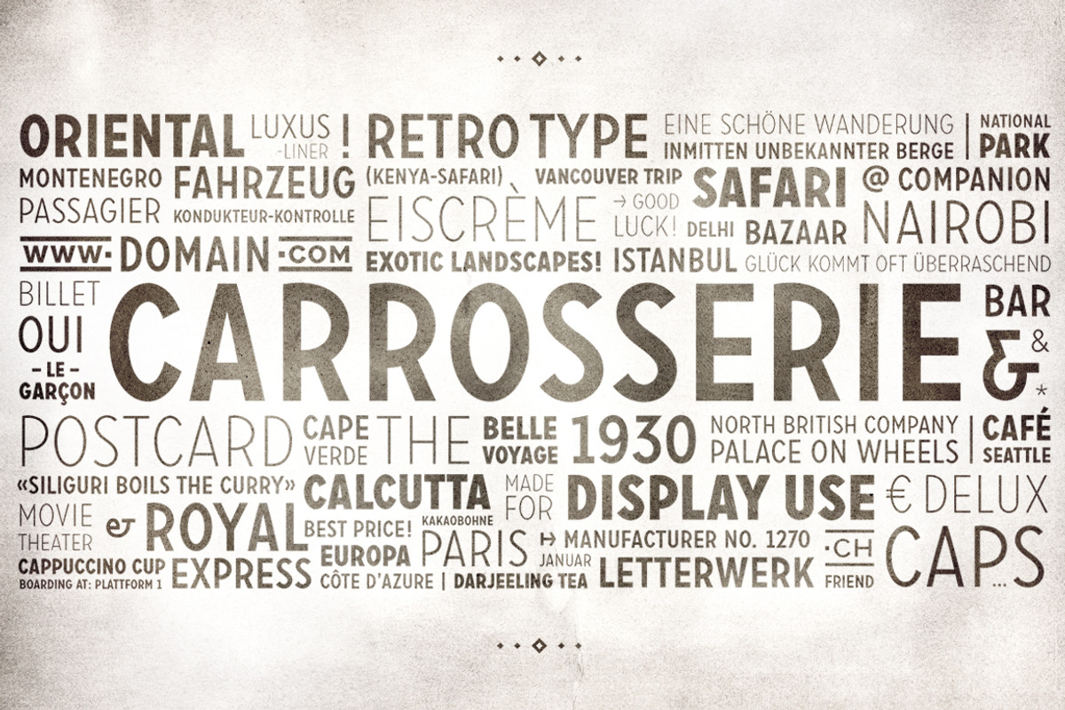 Carrosserie Typeface, a Font by Letterwerk (Photo 2 of 5)