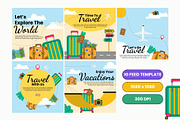 Travel Agency Startup Kit, a Templates & Theme by tawakkultales (Thumbnail 2 of 8)