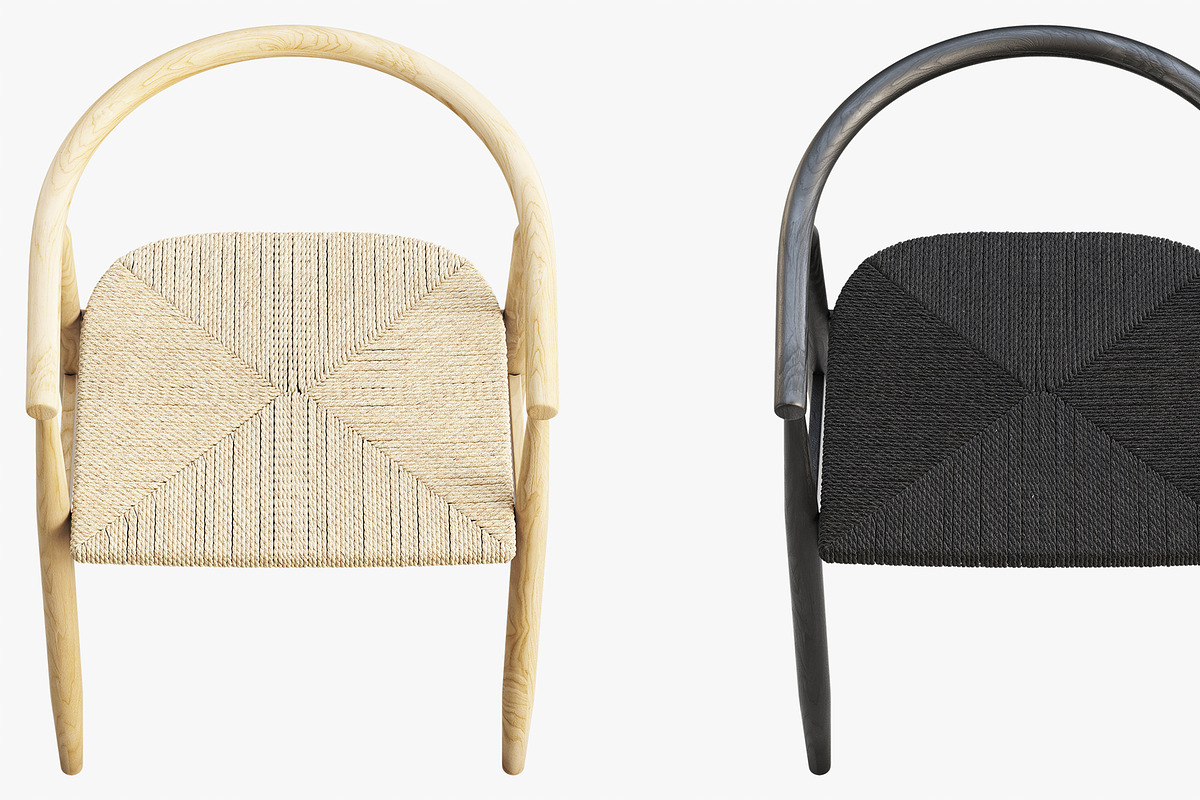Joybird Rayne Dining Chair 2 options, a Furniture 3D Model by 3dmitruk (Photo 18 of 24)