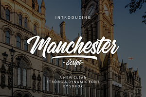 Manchester Script Font