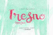 Tresno Typeface, a Script Font by Adhreza (Thumbnail 1 of 5)
