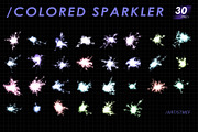 Real Sparkler Overlays, a Texture Graphic by ArtistMef (Thumbnail 3 of 8)