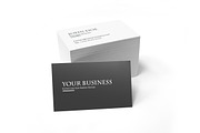 Business Card Mockup, a Business Card Template by resumetemplathttps://d3es (Thumbnail 4 of 8)