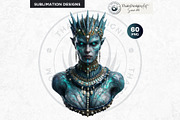 Legends of the Deep Cliparts, a Person Illustration by ThatsDesignArt (Thumbnail 15 of 15)