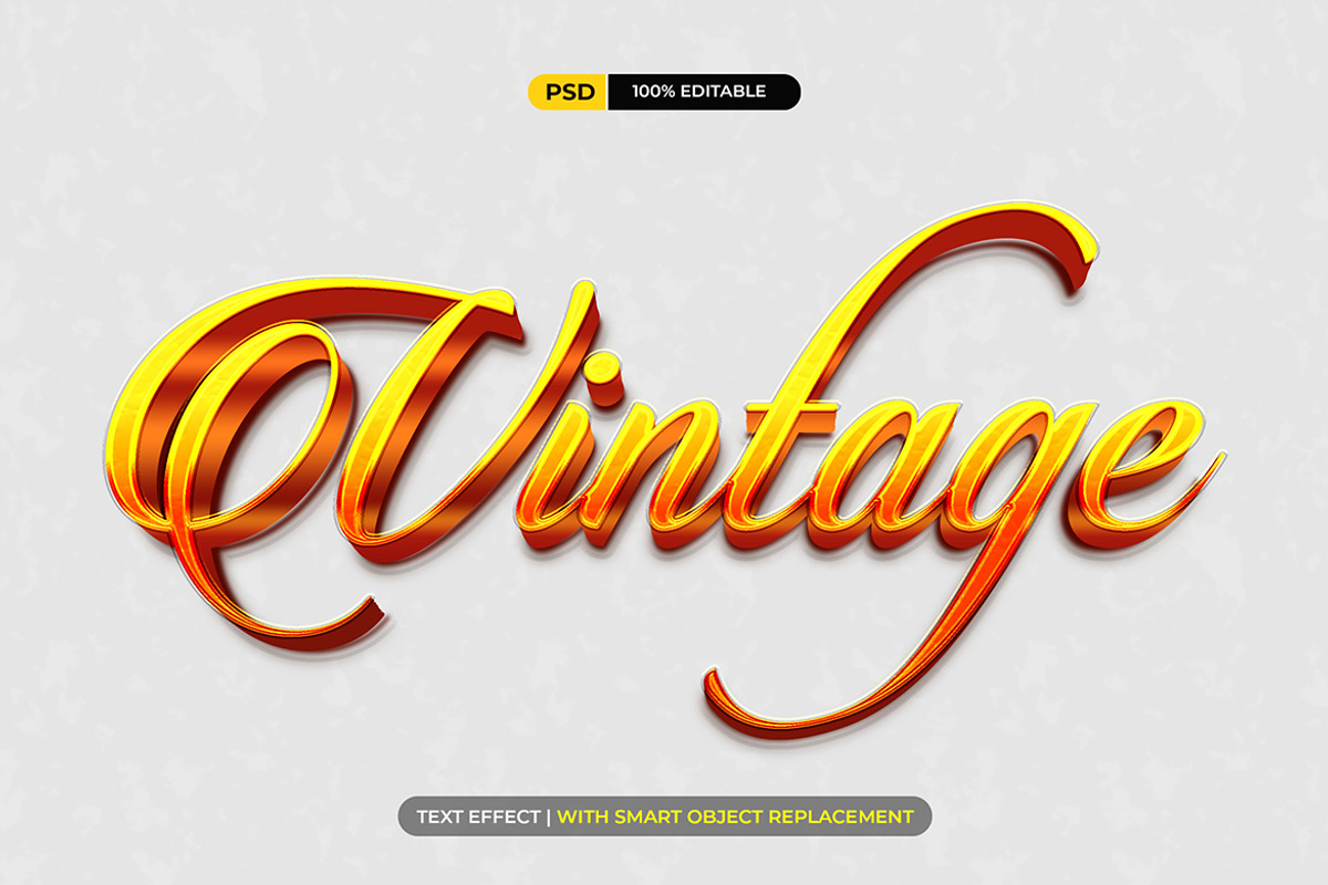 3D Text Effect Editable Vol. 3, a Layer Style Add-On by Modaldesain (Photo 8 of 8)