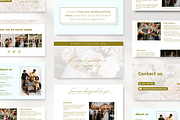Wedding Planner Website Template, a Landing Page Template by byCreativeTemplates (Thumbnail 3 of 4)