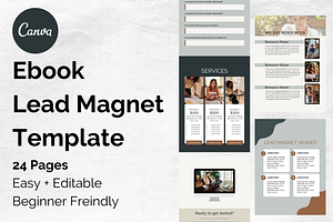 Lead Magnet Workbook ebook Template