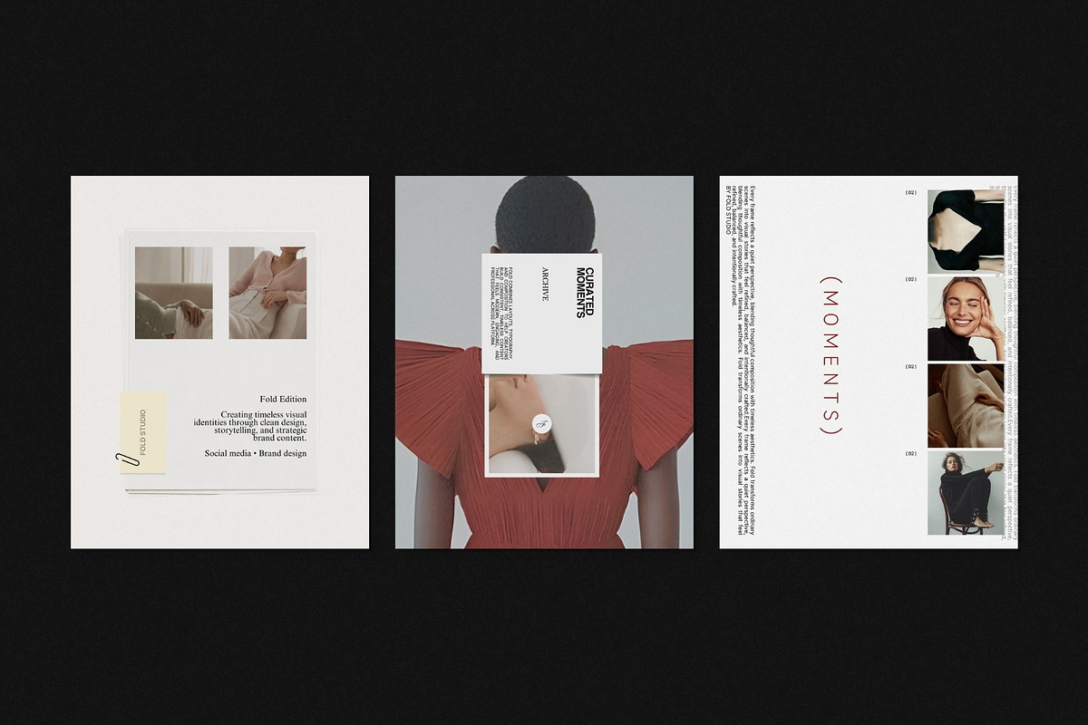 FOLD | Social Media Kit (II), a Social Media Template by Pixel Grid (Photo 5 of 10)
