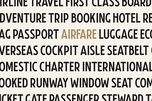 Airfare Font