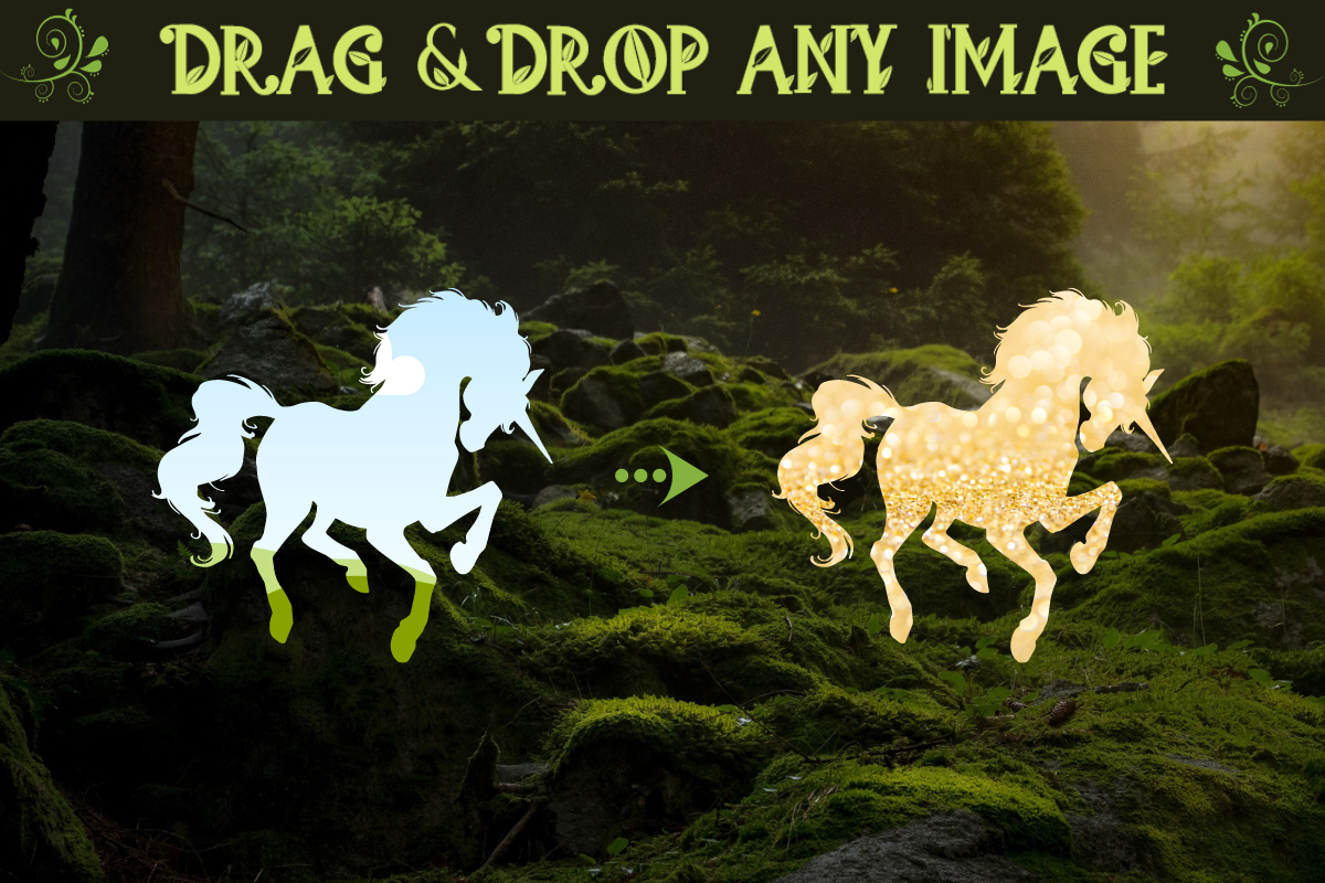 Unicorns Canva Frames, an Object Graphic by Creative Digital Template (Photo 3 of 3)