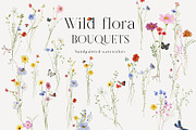 Watercolor Bright wildflowers set, a Decorative Illustration by Grace Noboa Illustrations (Thumbnail 10 of 11)