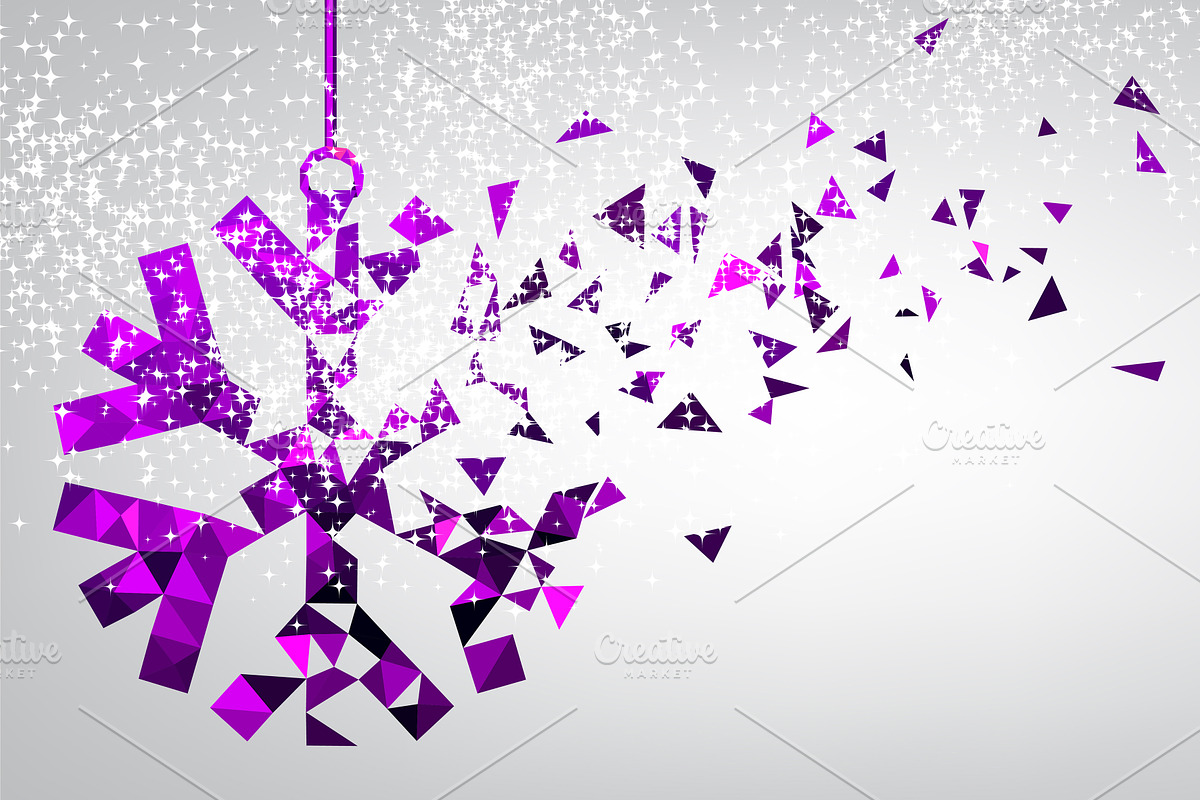 Christmas and New Year set, a Decorative Illustration by Vjom (Photo 3 of 7)