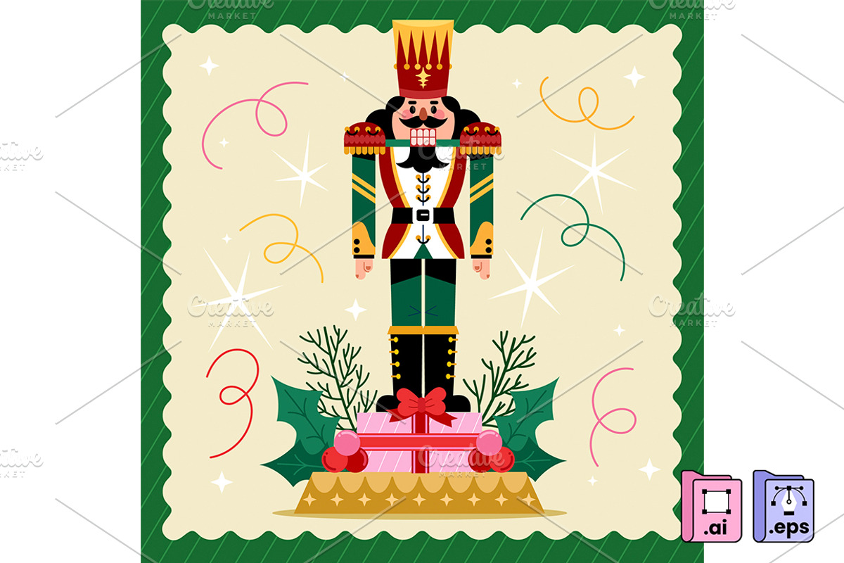 Festive Nutcracker Illustration, a Person Illustration by MISS CHATZ (Photo 2 of 3)