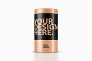 Metal Tin Can Packaging PSD Mockup, a Cups & Container Mockup by GreatFruit (Thumbnail 3 of 5)