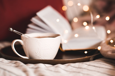 Tasty breakfast in bed featuring year, new, and lifestyle, a Food & Drink Photo by morrowlight
