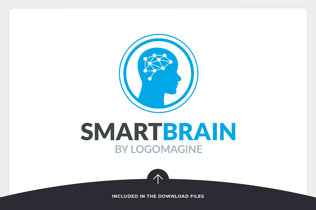 Smart Brain Logo Template, a Branding & Logo Template by LOGOMAGINE (Photo 5 of 16)