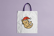 Cute Christmas Pets Illustration, an Animal Illustration by Vectorium Studio (Thumbnail 3 of 4)