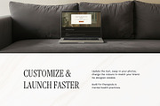 One Page Therapist Website, a Squarespace Template by Pretty Boss Designs (Thumbnail 6 of 6)