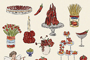 That's Amore Italian Summer Clipart, an Object Illustration by Teresa Art Store (Thumbnail 4 of 6)