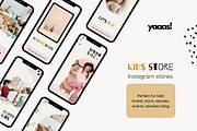 Kids Instagram Story Template Canva, a Social Media Template by Yaaas Design (Thumbnail 5 of 7)