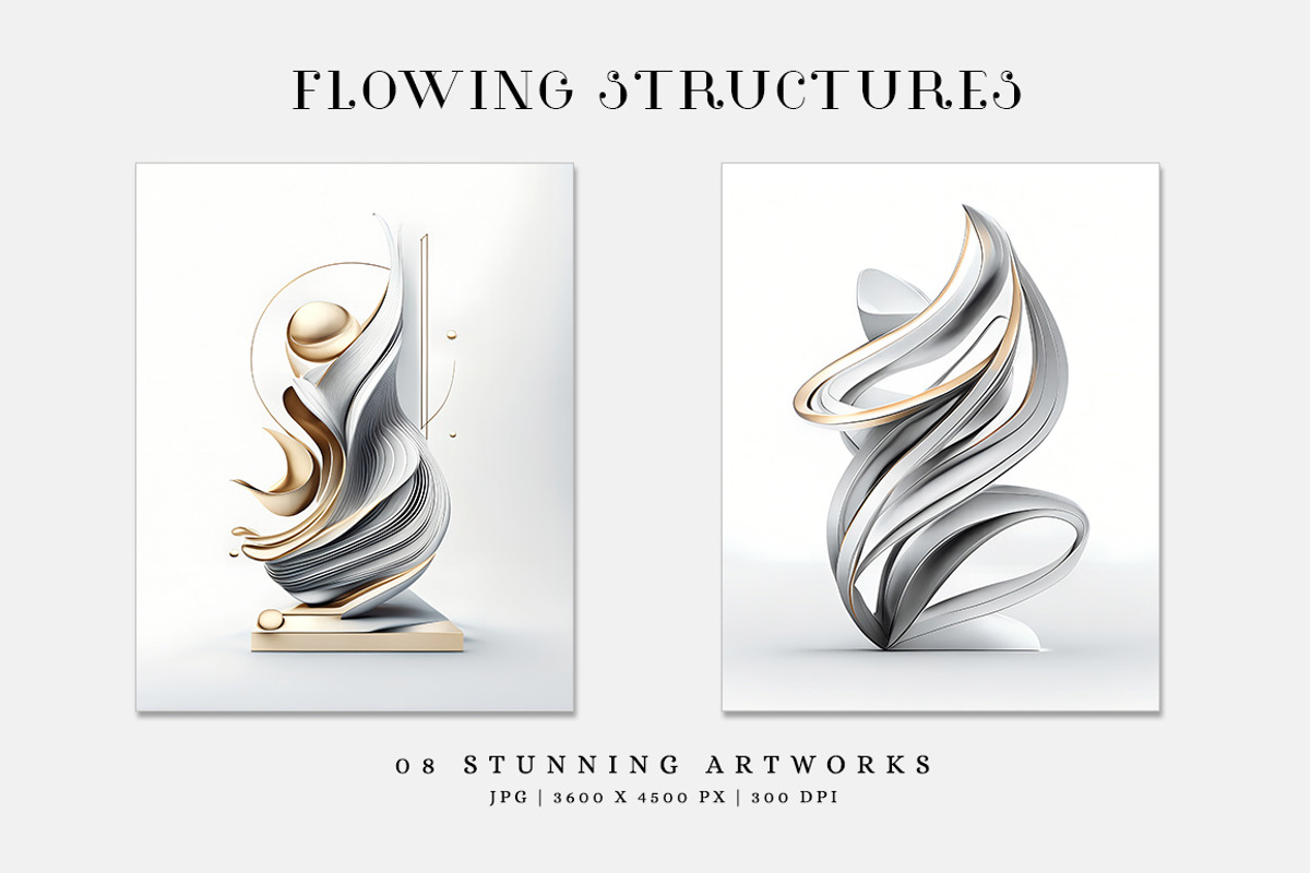 Flowing Structures, a Decorative Illustration by Digital Art Creations (Photo 4 of 7)
