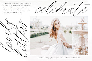 Amoretto Modern Calligraphy Script