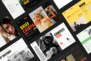 Brief Campaign Presentation Template, a Presentation Template by Aura Agency (Thumbnail 7 of 7)