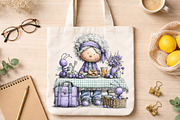 Whimsical Summer Funny Grandma PNG, an Illustration by Canvas Craft (Thumbnail 7 of 7)