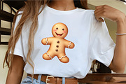Gingerbread Man Family Clipar, an Illustration by CrexoraLab (Thumbnail 5 of 5)
