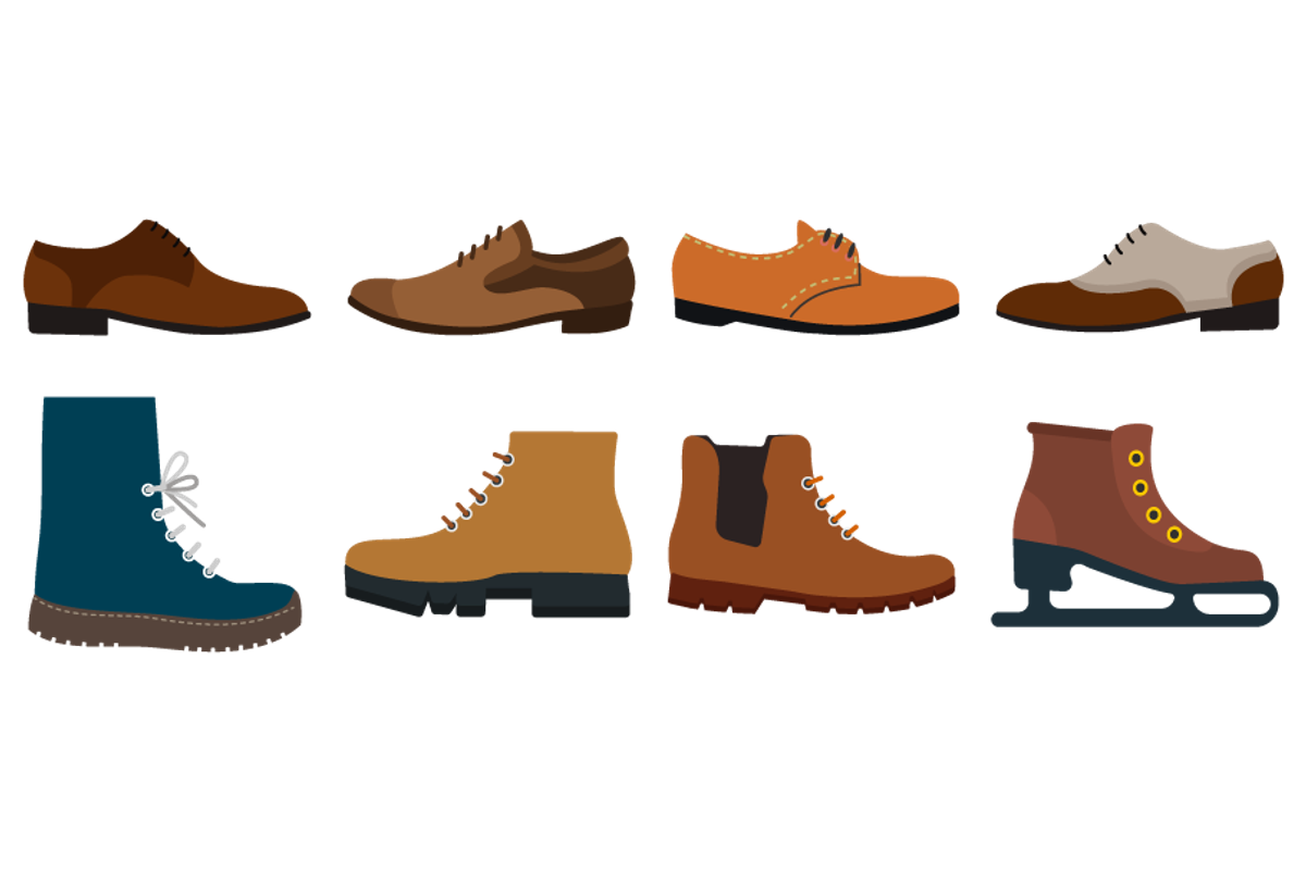 Shoes Flat Icons Bundle, a Duotone Icon by EllaMaiyaali (Photo 2 of 4)