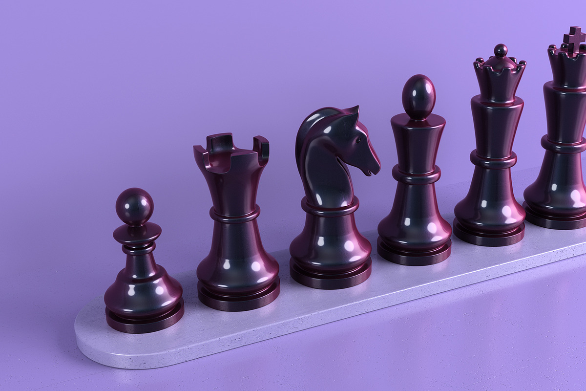 Classic - 3d chess models, an Object 3D Model by Webshocker (Photo 1 of 5)