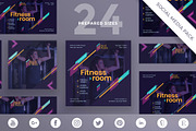 Social Media Pack | Fitness Gym, a Social Media Template by Amber Graphics (Thumbnail 1 of 10)