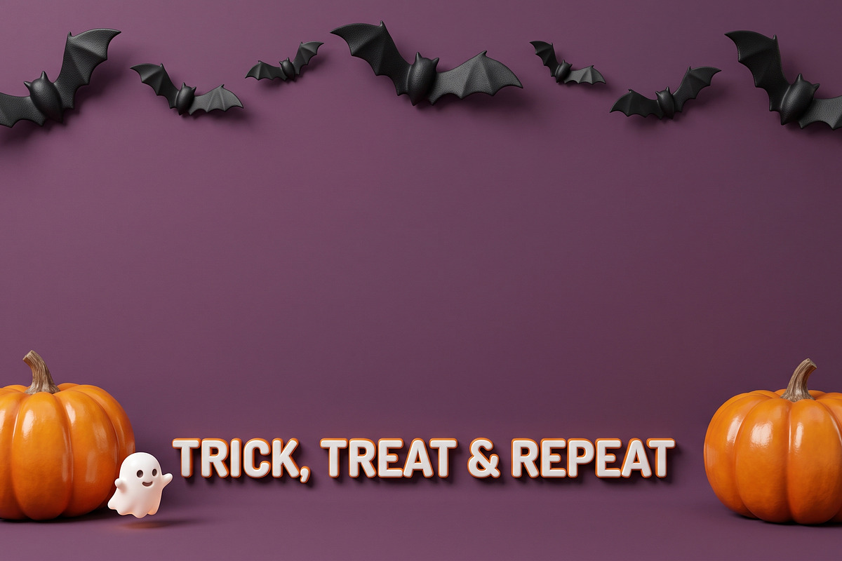 3D Cute Halloween Background, a Holiday Photo by hkmonir (Photo 4 of 11)