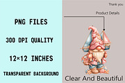 Seashell Gnome Clipart Bundle., an Illustration by SVGArt (Thumbnail 4 of 9)