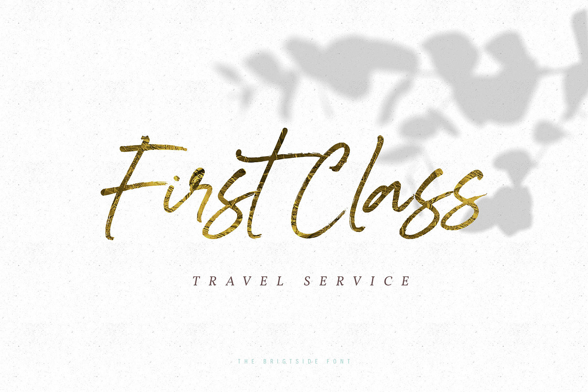The Brightside Font preview 4