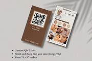 Business Card Lash Editable in Canva, a Business Card Template by KnowyourLabel (Thumbnail 3 of 6)