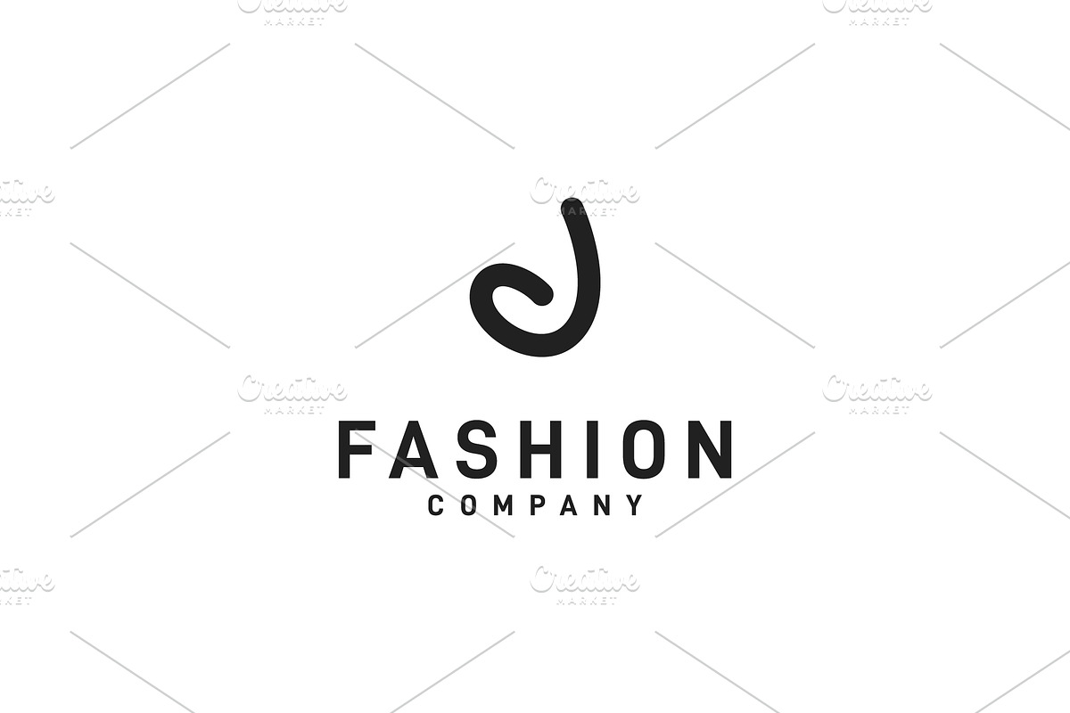 J Letter Logo For Clothing Business, a Branding & Logo Template by yanuart