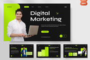 Digital Marketing Agency Pitch Deck, a Presentation Template by FIBRINOSÄ (Thumbnail 2 of 7)