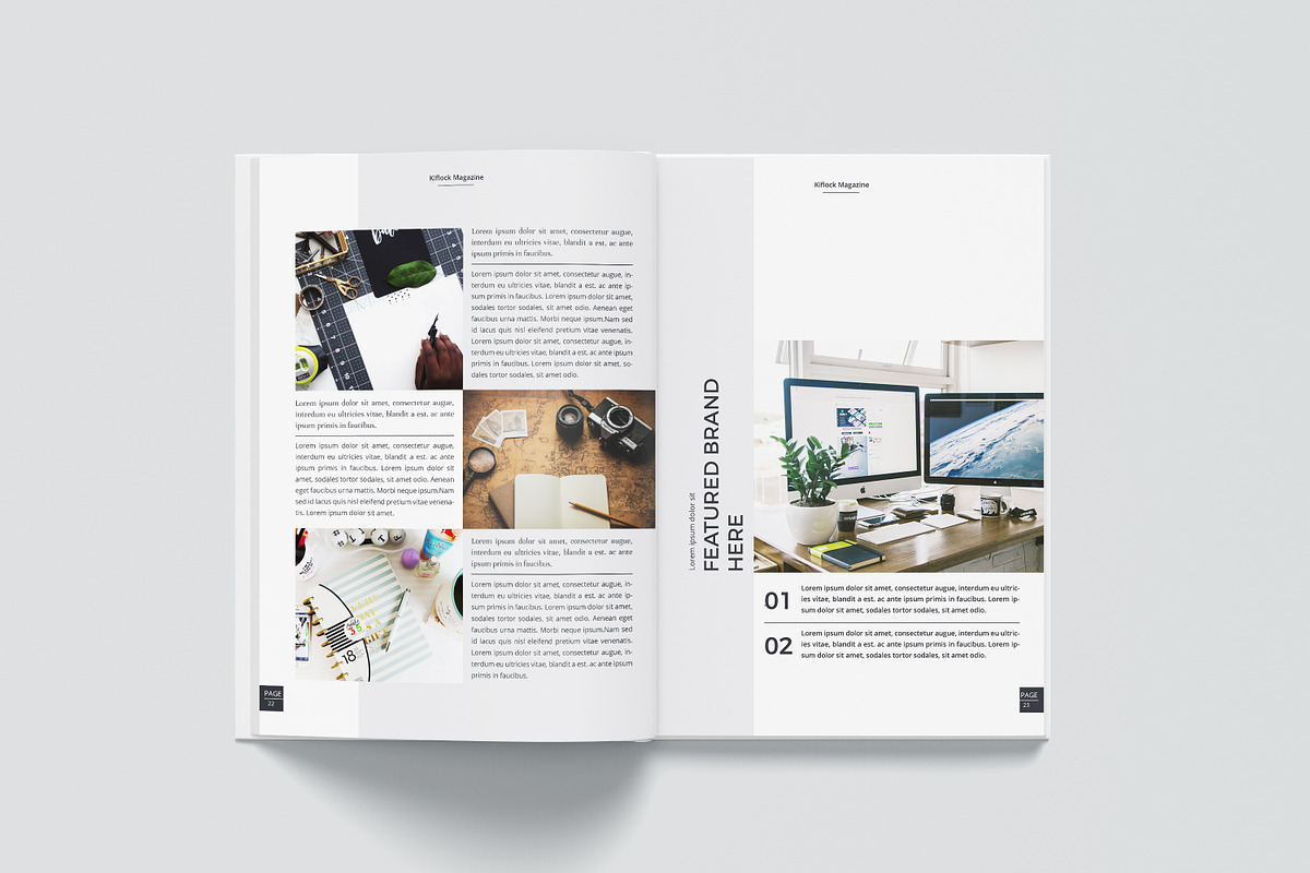 KIFLOCK Magazine | Word & InDesign, a Magazine Template by obidullah_01 (Photo 13 of 13)