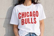 Chicago Bulls, a Slab Serif Font by Fourteen Letter (Thumbnail 2 of 6)