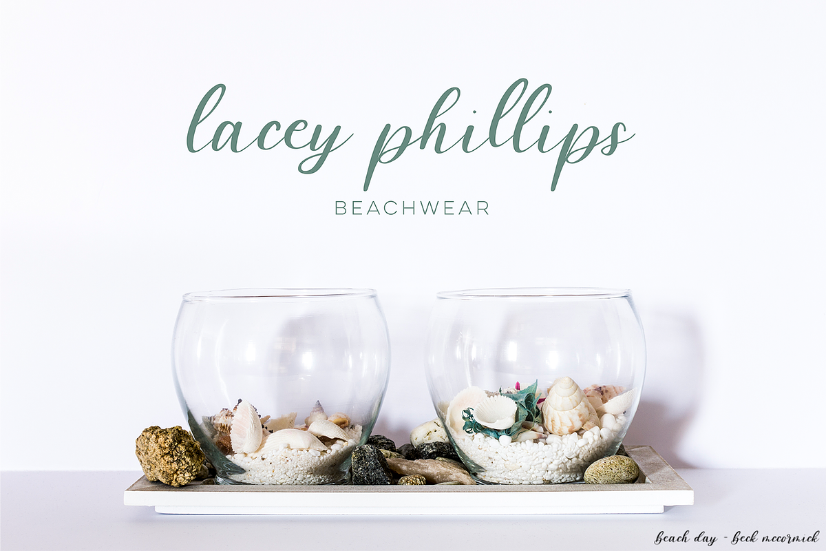 Beach Day Script, a Script Font by Beck McCormick (Photo 3 of 11)