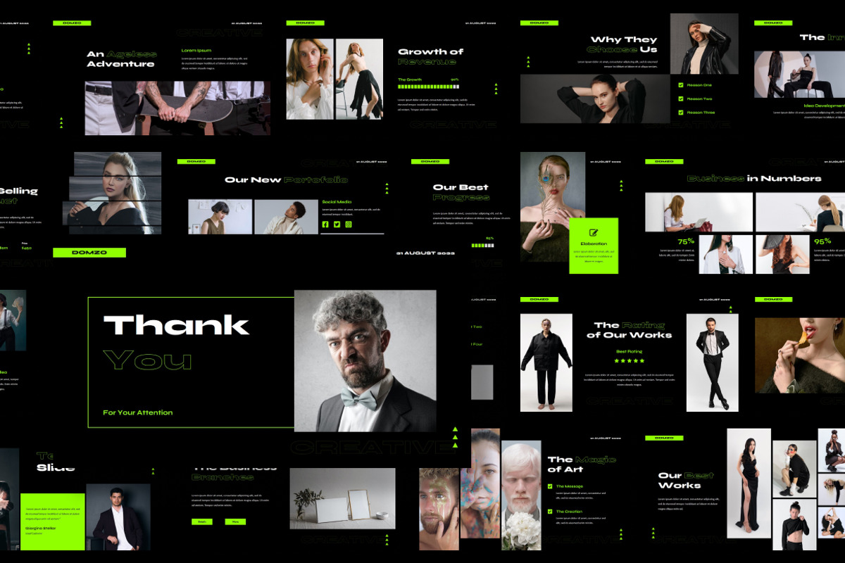 Creative Portfolio Google Slides, a Presentation Template by Antstheme (Photo 2 of 3)