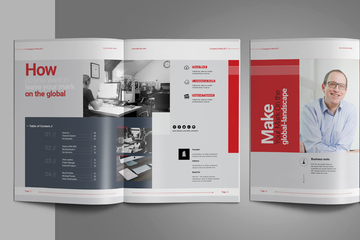 Company Profile, a Brochure Template by Elite_Standard (Photo 2 of 14)
