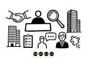 Business Icons Vector Set, an Illustration by designvectx (Thumbnail 3 of 3)