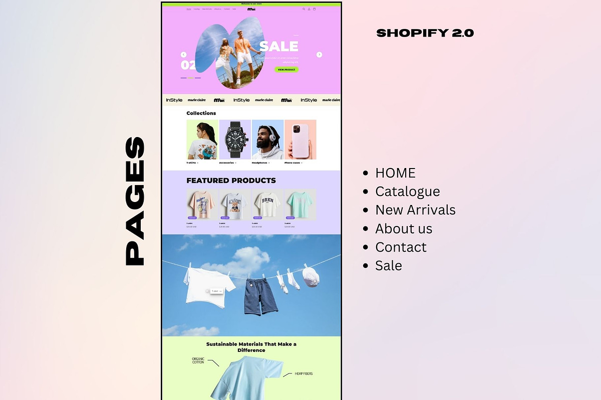 Print on Demand Shopify Theme POD preview 4