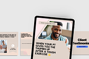 Physical Therapy Social Media Posts, a Social Media Template by Local Marketing Templates (Thumbnail 2 of 10)