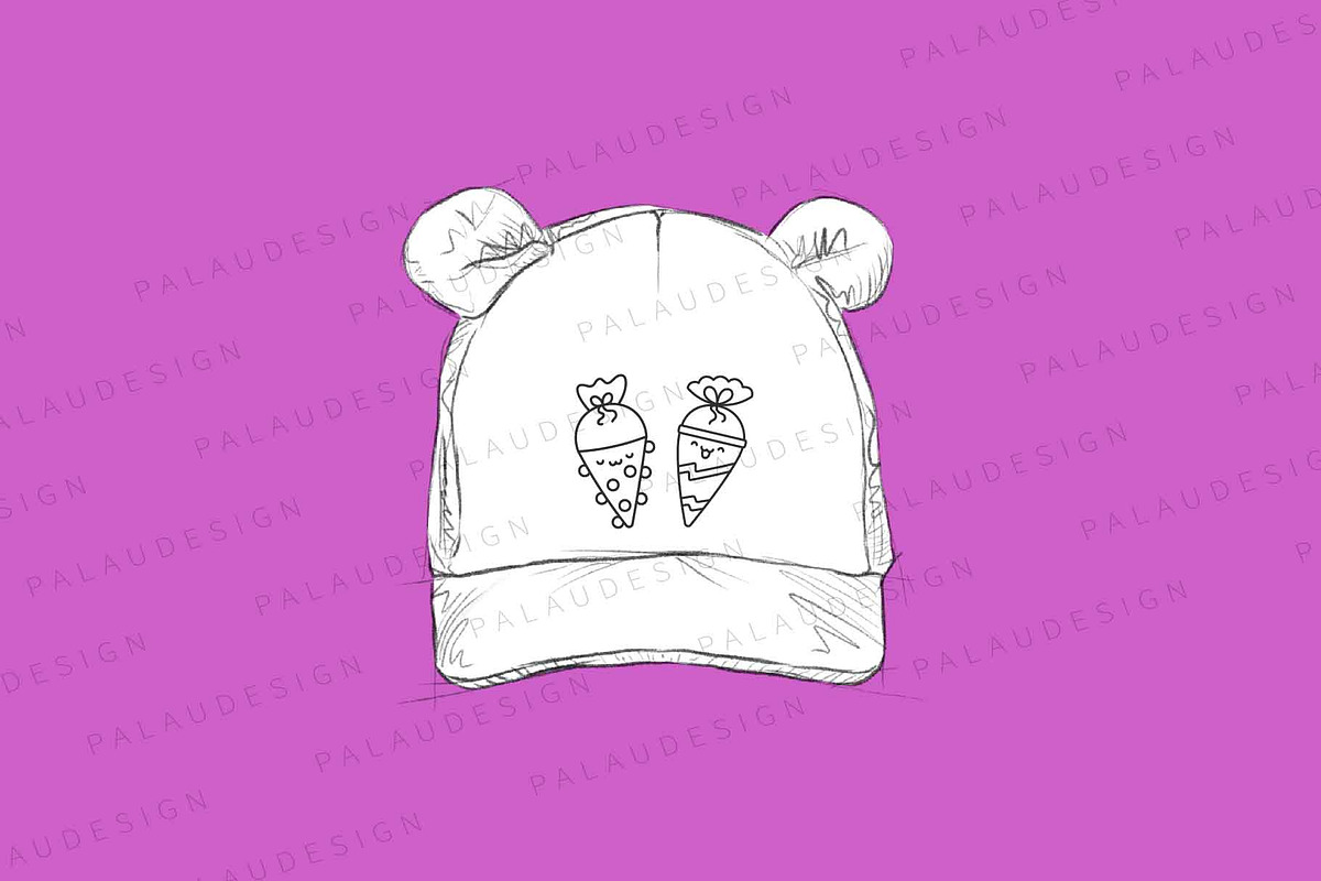Cute Kawaii School Cones Characters, an Education Illustration by Palau (Photo 4 of 12)